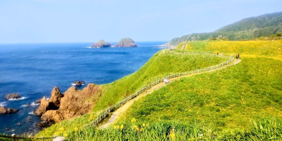 佐渡島の自然景観