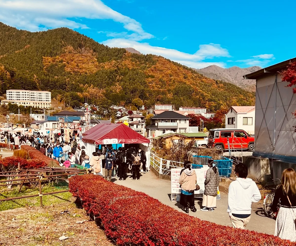 富士河口湖紅葉まつり