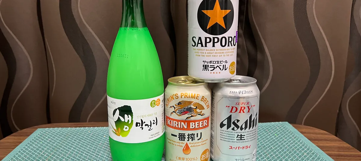 マッコリとビール