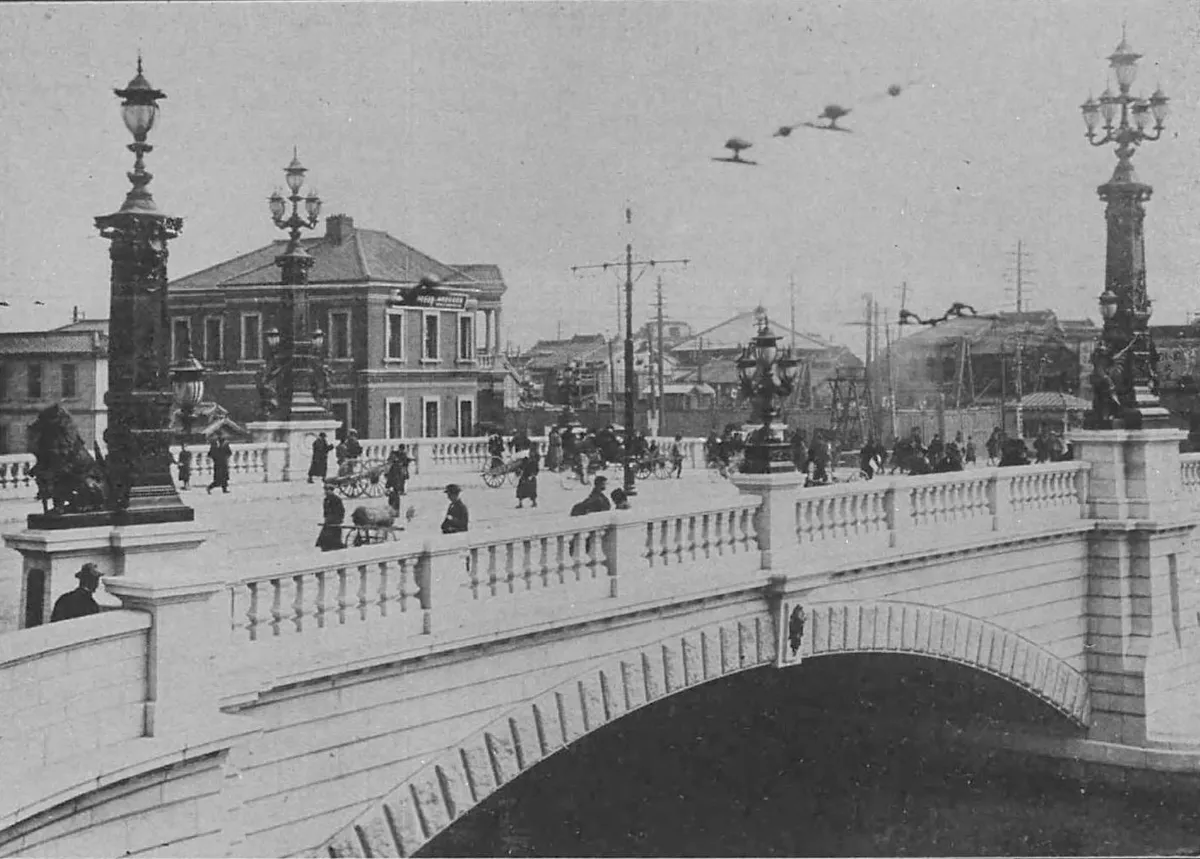 明治時代の日本橋