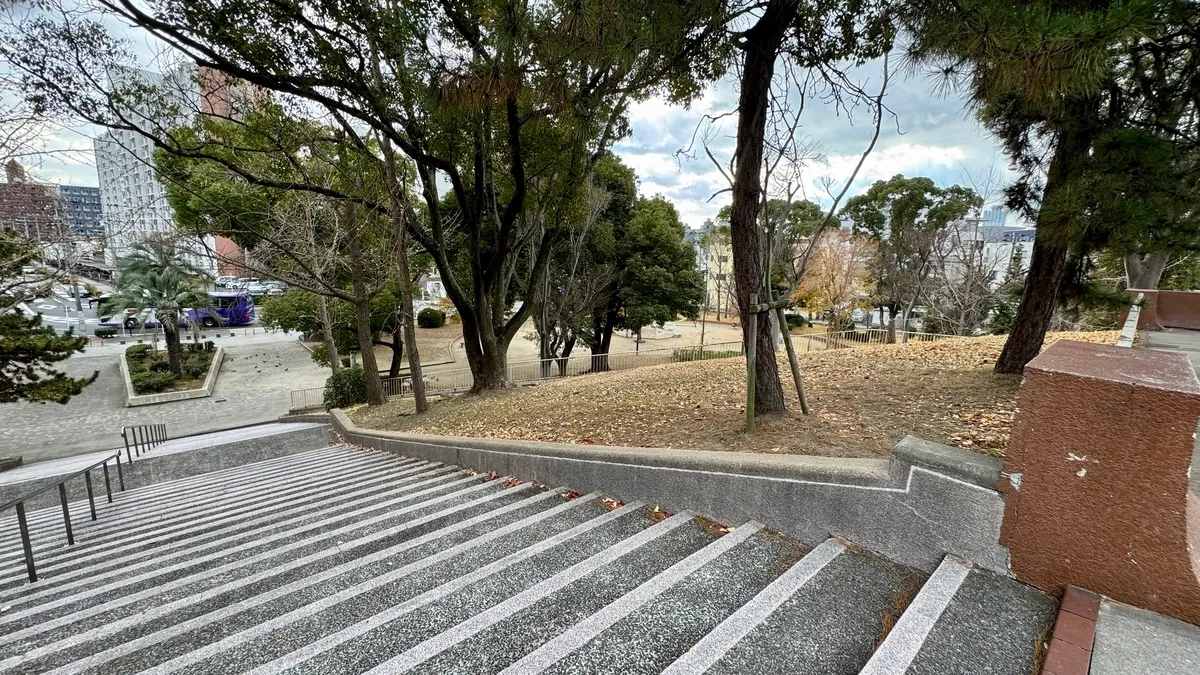 天保山公園の高台