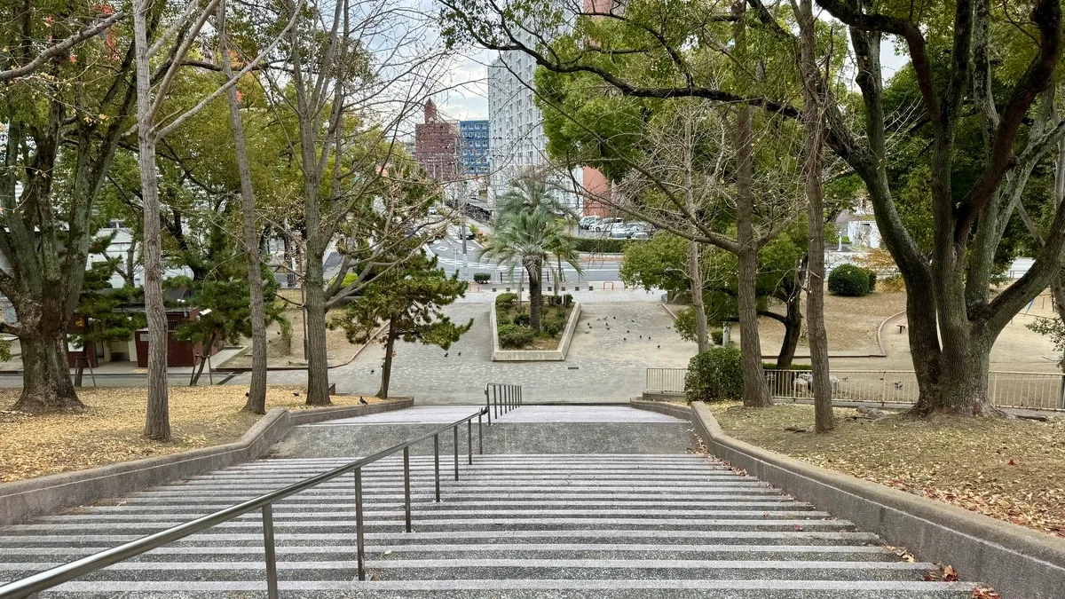 天保山公園の高台