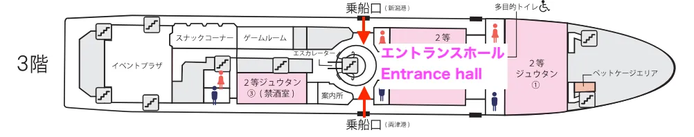 エントランスホール位置