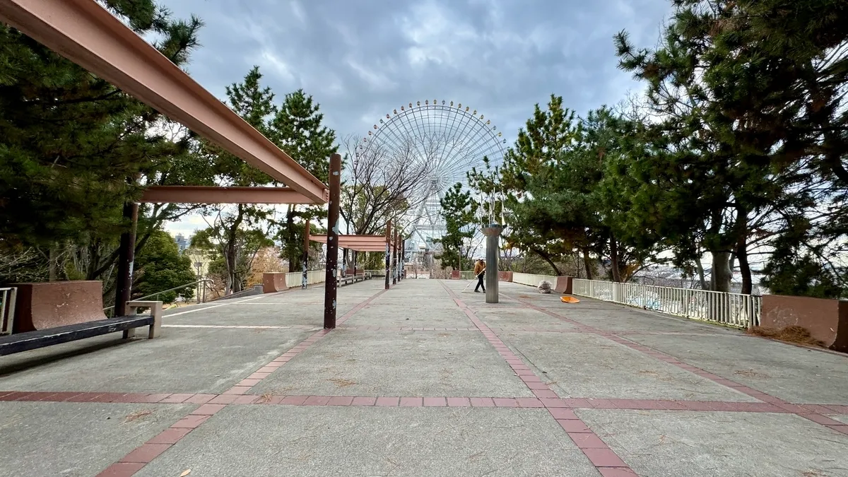 天保山公園の高台