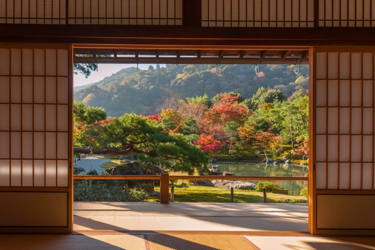 大方丈からの庭園の眺望