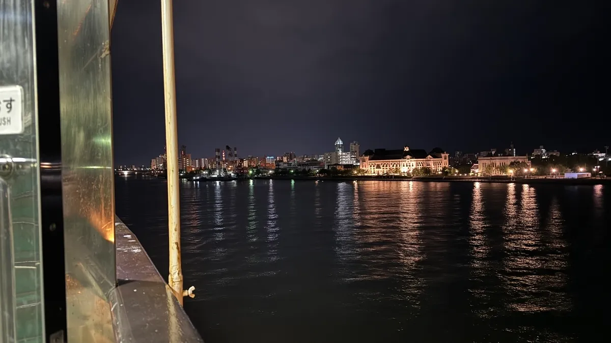 新潟市内の夜景