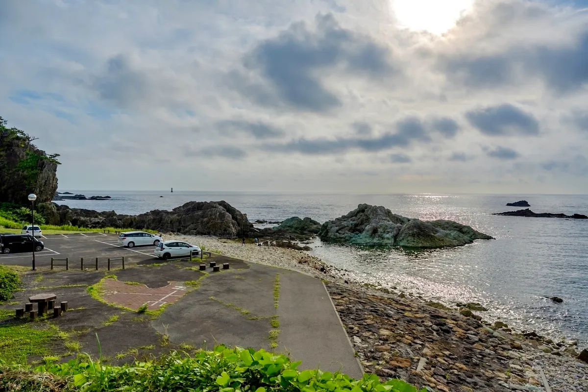 海岸沿いの風景