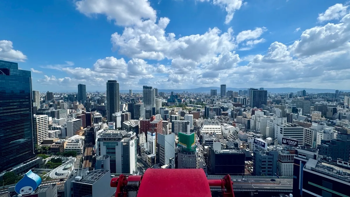 観覧車東側眺望