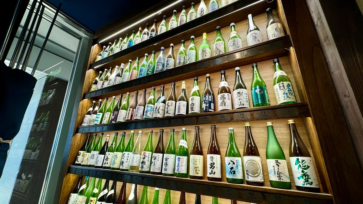 沢山の日本酒