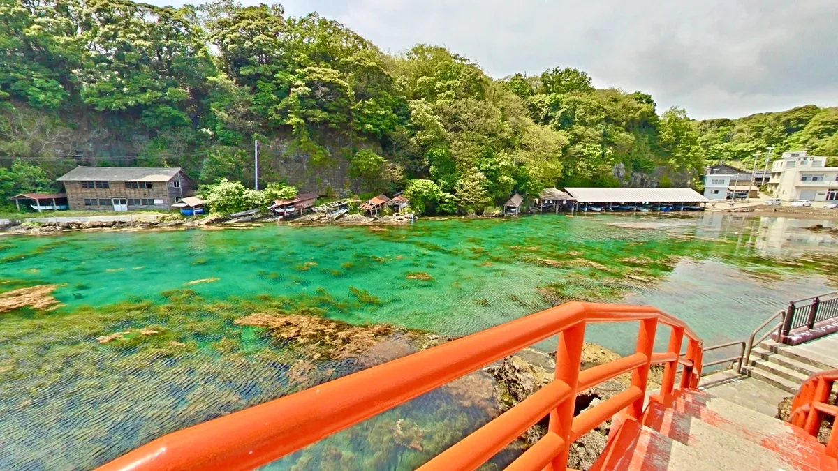 橋からの風景