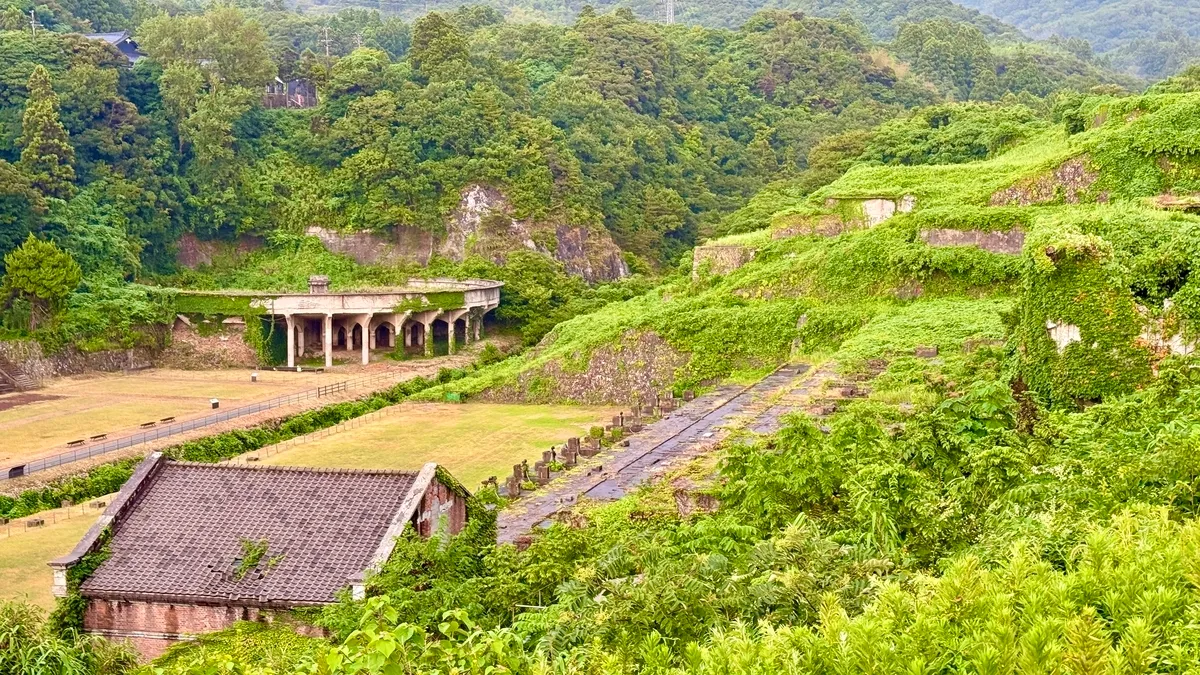 北沢浮遊選鉱場跡