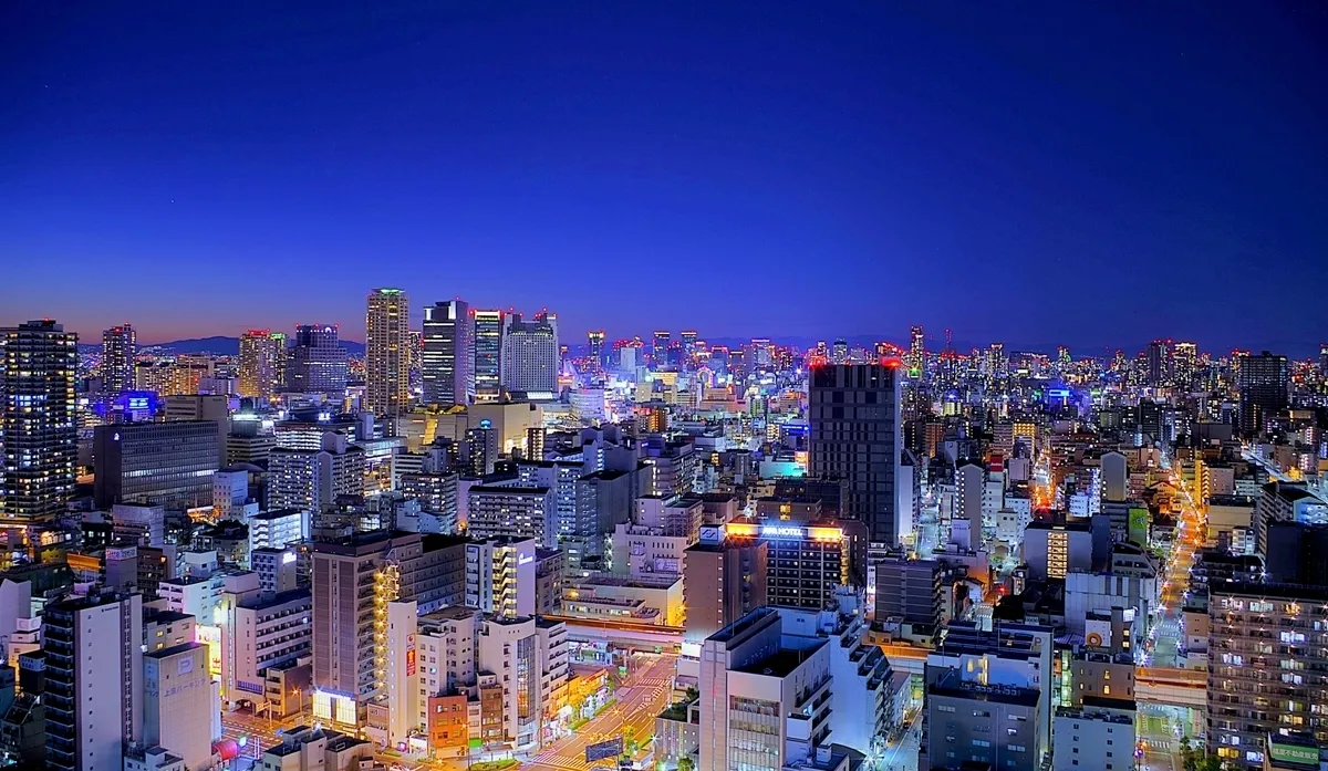 通天閣からの夜景