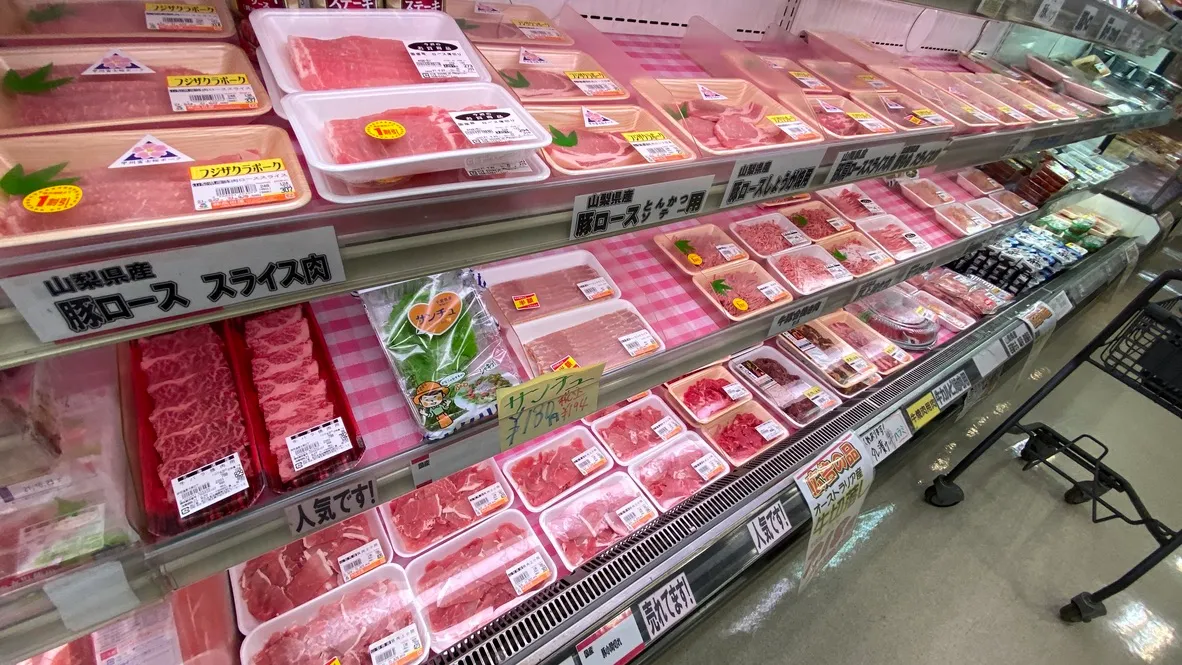 精肉売り場