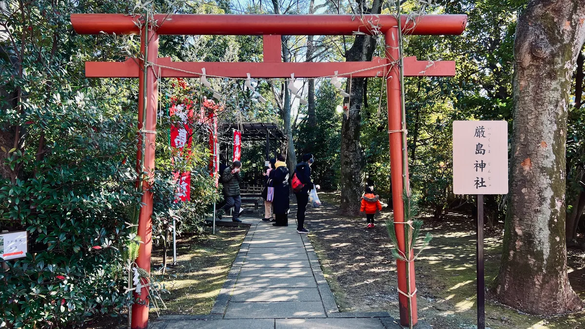 厳島神社 鳥居